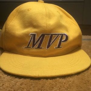 Yellow MVP (most valuable player) hat